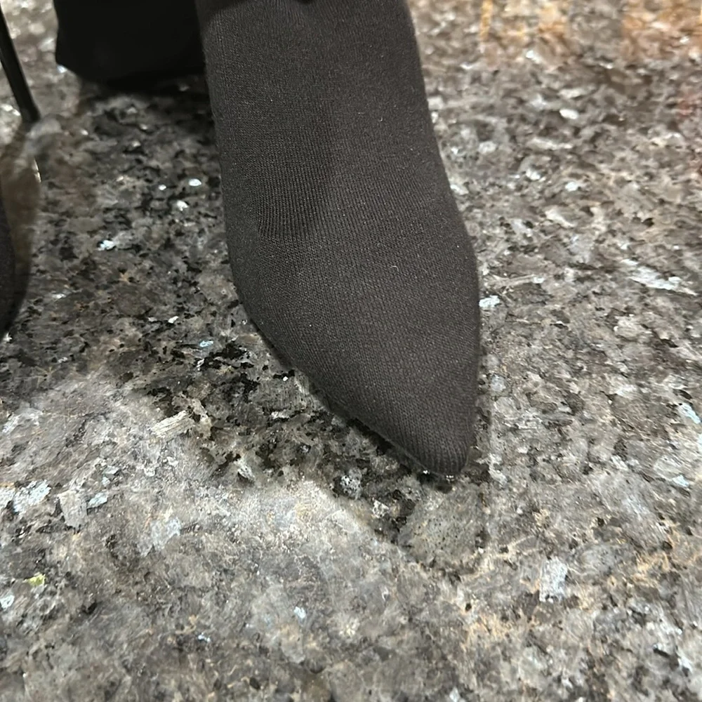 Autumn Winter Cozy Thigh High Sock Boots